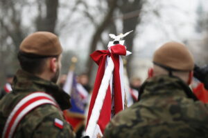 14.02.2025 Kielce. Obchody Narodowego Dnia Pamięci Żołnierzy Armii Krajowej / Fot. Wiktor Taszłow