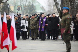 14.02.2025 Kielce. Obchody Narodowego Dnia Pamięci Żołnierzy Armii Krajowej / Fot. Wiktor Taszłow