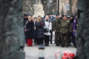 14.02.2025 Kielce. Obchody Narodowego Dnia Pamięci Żołnierzy Armii Krajowej / Fot. Wiktor Taszłow