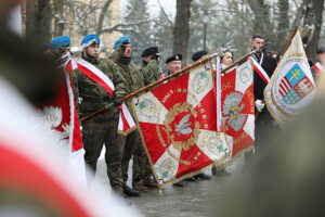 14.02.2025 Kielce. Obchody Narodowego Dnia Pamięci Żołnierzy Armii Krajowej / Fot. Wiktor Taszłow