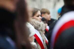 14.02.2025 Kielce. Obchody Narodowego Dnia Pamięci Żołnierzy Armii Krajowej / Fot. Wiktor Taszłow