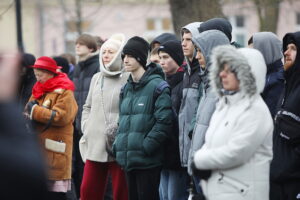 14.02.2025 Kielce. Obchody Narodowego Dnia Pamięci Żołnierzy Armii Krajowej / Fot. Wiktor Taszłow