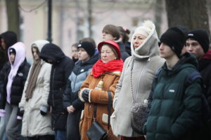 14.02.2025 Kielce. Obchody Narodowego Dnia Pamięci Żołnierzy Armii Krajowej / Fot. Wiktor Taszłow