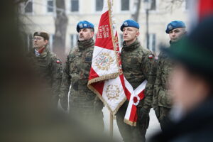 14.02.2025 Kielce. Obchody Narodowego Dnia Pamięci Żołnierzy Armii Krajowej / Fot. Wiktor Taszłow