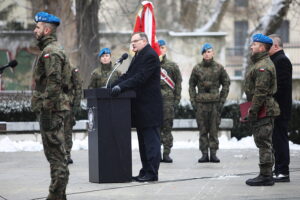 14.02.2025 Kielce. Obchody Narodowego Dnia Pamięci Żołnierzy Armii Krajowej / Fot. Wiktor Taszłow