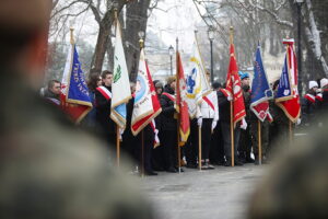 14.02.2025 Kielce. Obchody Narodowego Dnia Pamięci Żołnierzy Armii Krajowej / Fot. Wiktor Taszłow