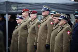 14.02.2025 Kielce. Obchody Narodowego Dnia Pamięci Żołnierzy Armii Krajowej / Fot. Wiktor Taszłow