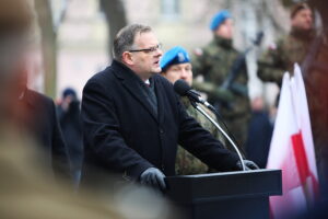 14.02.2025 Kielce. Obchody Narodowego Dnia Pamięci Żołnierzy Armii Krajowej / Fot. Wiktor Taszłow