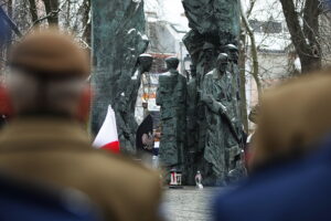 14.02.2025 Kielce. Obchody Narodowego Dnia Pamięci Żołnierzy Armii Krajowej / Fot. Wiktor Taszłow