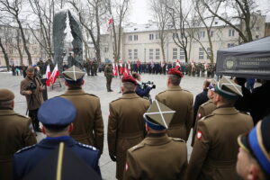 14.02.2025 Kielce. Obchody Narodowego Dnia Pamięci Żołnierzy Armii Krajowej / Fot. Wiktor Taszłow