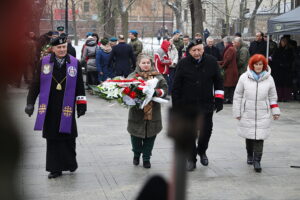 14.02.2025 Kielce. Obchody Narodowego Dnia Pamięci Żołnierzy Armii Krajowej / Fot. Wiktor Taszłow