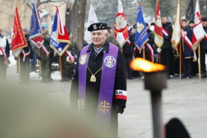 14.02.2025 Kielce. Obchody Narodowego Dnia Pamięci Żołnierzy Armii Krajowej / Fot. Wiktor Taszłow