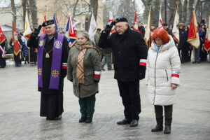 14.02.2025 Kielce. Obchody Narodowego Dnia Pamięci Żołnierzy Armii Krajowej / Fot. Wiktor Taszłow