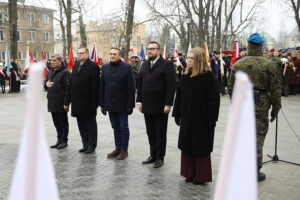 14.02.2025 Kielce. Obchody Narodowego Dnia Pamięci Żołnierzy Armii Krajowej / Fot. Wiktor Taszłow