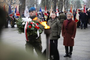 14.02.2025 Kielce. Obchody Narodowego Dnia Pamięci Żołnierzy Armii Krajowej / Fot. Wiktor Taszłow