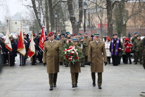 14.02.2025 Kielce. Obchody Narodowego Dnia Pamięci Żołnierzy Armii Krajowej / Fot. Wiktor Taszłow