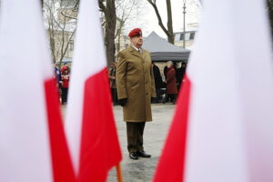 14.02.2025 Kielce. Obchody Narodowego Dnia Pamięci Żołnierzy Armii Krajowej / Fot. Wiktor Taszłow