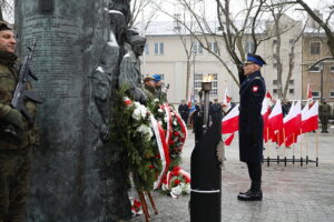 14.02.2025 Kielce. Obchody Narodowego Dnia Pamięci Żołnierzy Armii Krajowej / Fot. Wiktor Taszłow