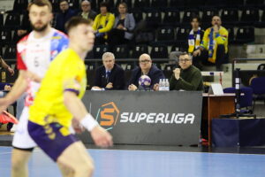 15.02.2025. Kielce. Mecz Industria Kielce - Corotop Gwardia Opole / Fot. Wiktor Taszłow - Radio Kielce