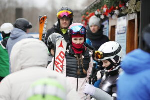 16.02.2025. Krajno. Stok narciarski / Fot. Wiktor Taszłow - Radio Kielce