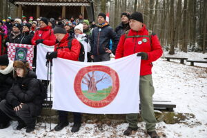 16.02.2025. Święta Katarzyna. Zimowe wejście na Łysicę / Fot. Wiktor Taszłow - Radio Kielce