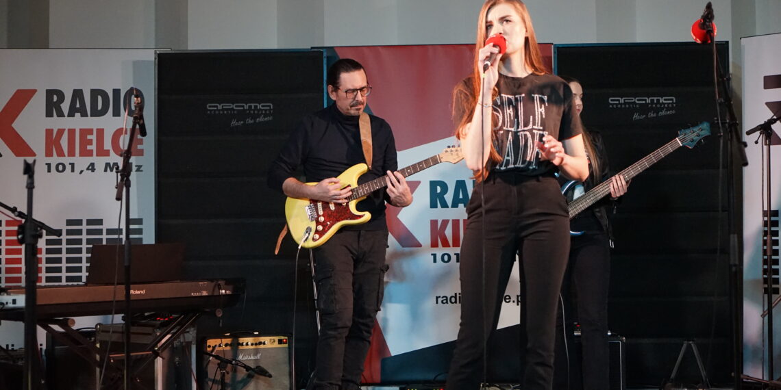 Koncert "W Rytmie Słów" w Radiu Kielce