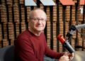 10.02.2025. Radio Kielce. Rozmowa Dnia. Na zdjęciu: prof. Marcin Pasiarski - kierownik Kliniki Hematologii i Transplantacji Szpiku w ŚCO / Fot. Piotr Kwaśniewski - Radio Kielce