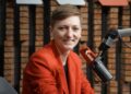 26.02.2025. Radio Kielce. Rozmowa Dnia. Na zdjęciu: Agata Wojda - prezydent Kielc / Fot. Robert Felczak - Radio Kielce