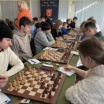 Zacięta rywalizacja o tytuł mistrza Kielc w szachach - Radio Kielce 09.02.2025. Kielce. Mistrzostwa Kielc w szachach klasycznych / Fot. Kamil Król - Radio Kielce