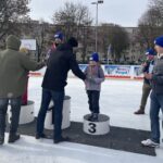 08.02.2025. Sandomierz. VI Mistrzostwa Sandomierza w Biegu Łyżwiarskim o Puchar Burmistrza Miasta / Fot. Grażyna Szlęzak - Radio Kielce