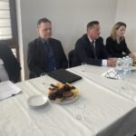 12.02.2025. Śródborze. Spotkanie konsultacyjno-informacyjne / Fot. Grażyna Szlęzak - Radio Kielce