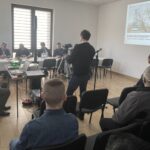 12.02.2025. Śródborze. Spotkanie konsultacyjno-informacyjne / Fot. Grażyna Szlęzak - Radio Kielce