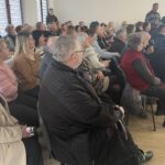 12.02.2025. Śródborze. Spotkanie konsultacyjno-informacyjne / Fot. Grażyna Szlęzak - Radio Kielce