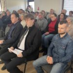 12.02.2025. Śródborze. Spotkanie konsultacyjno-informacyjne / Fot. Grażyna Szlęzak - Radio Kielce