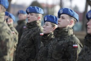 08.02.2025. Kielce. Przysięga wojskowa w Centrum Przygotowań do Misji Zagranicznych / Fot. Jarosław Kubalski - Radio Kielce