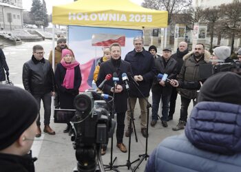 03.02.2025. Kielce. Konferencja prasowa Trzeciej Drogi / Fot. Jarosław Kubalski - Radio Kielce