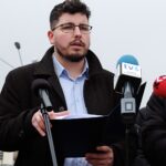 06.02.2025. Kielce. Konferencja PiS w sprawie przyszłości Placu Wolności. / Fot. Jarosław Kubalski - Radio Kielce