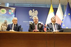 06.02.2025. Kielce. Świętokrzyski Urząd Wojewódzki. Konferencja nt. konkursu „Fundusz sołecki - najlepsza inicjatywa” / Fot. Jarosław Kubalski - Radio Kielce