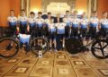 20.02.2025. Kielce. WDK. Przekazanie pieniędzy dla MKS Cyclo Korona – Świętokrzyskie Cycling Team / Fot. Jarosław Kubalski - Radio Kielce