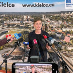 27.02.2025. Prezydentka Kielc Agata Wojda / Fot. Wiktor Taszłow - Radio Kielce