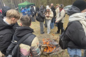 07.02.2025. Lipie. XXI Złaz Turystyczny. / Fot. Anna Głąb - Radio Kielce