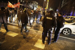 Protest przeciw trasie S74 przez Kielce. Mieszkańcy blokowali ulicę - Radio Kielce