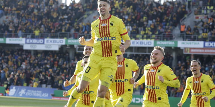 22.02.2025 Kielce. Mecz Korona Kielce - Śląsk Wrocław / Fot. Jarosław Kubalski - Radio Kielce