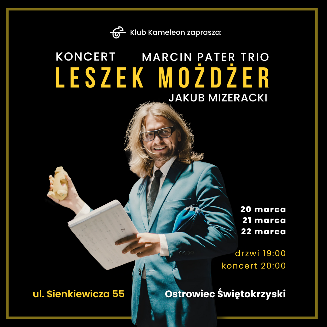 Leszek Możdżer, Marcin Pater Trio i Jakub Mizeracki w Ostrowcu - Radio Kielce