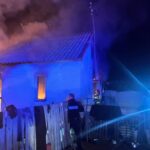 05.02.2025. Kolonia Bogoria. Pożar / Fot. Straż Pożarna