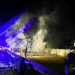 05.02.2025. Kolonia Bogoria. Pożar / Fot. Straż Pożarna