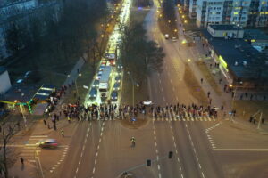 Kielce. Protest przeciw budowie S74 przez Kielce - Radio Kielce