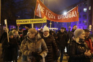 Kielce. Protest przeciw budowie S74 przez Kielce - Radio Kielce