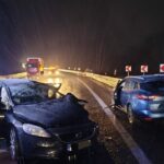 14.03.2025. Ćmińsk. Wypadek / źródło: PSP Kielce