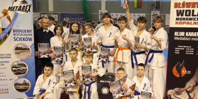 XI Turniej Karate Shinkyokushin Dzieci i Młodzieży o Puchar Krainy Wielkich Jezior Mazurskich / Fot. Klub Karate Morawica